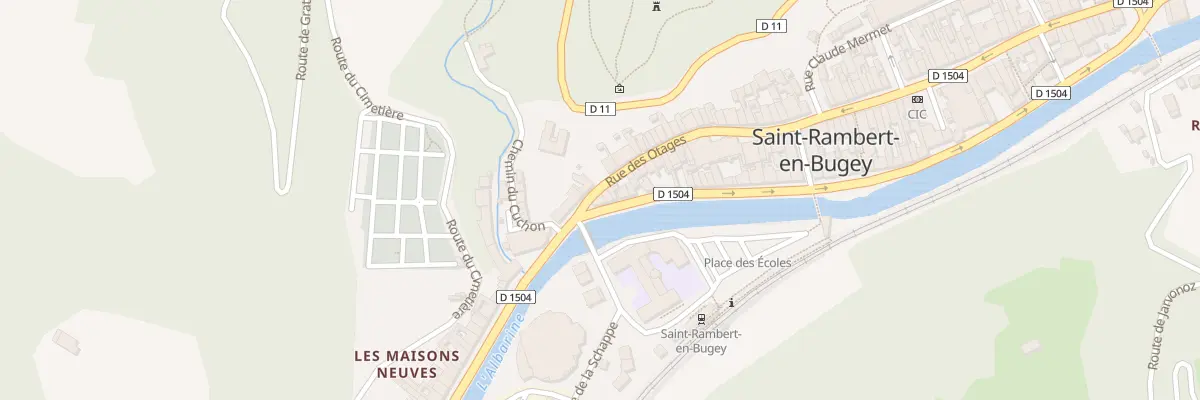 Plan du 4 Rue des Otages à Saint-Rambert-en-Bugey