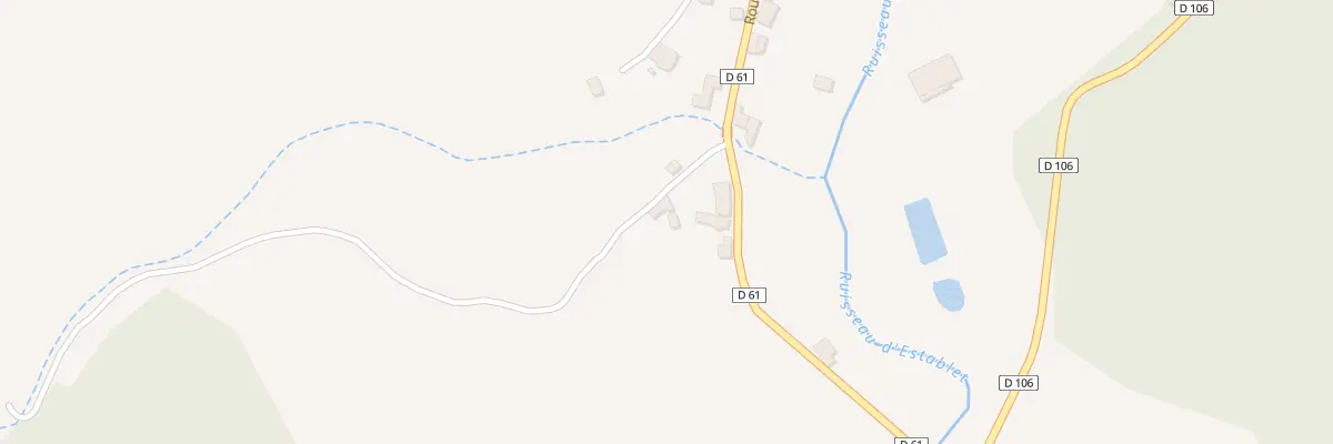Plan du 5002 La Fayolle à Establet