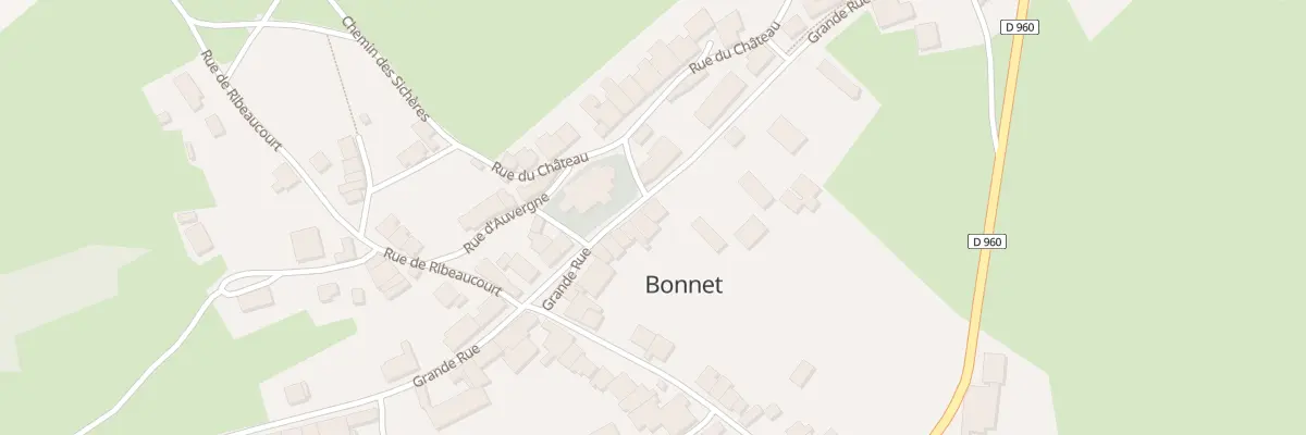 Plan du 27 Gr Grande Rue à Bonnet