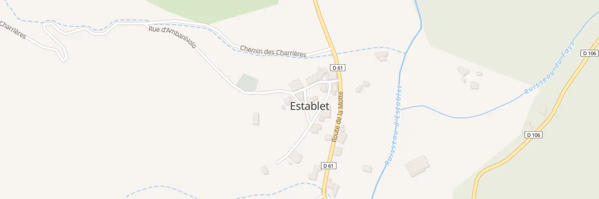 Plan du 19 Rue des Tilleuils à Establet