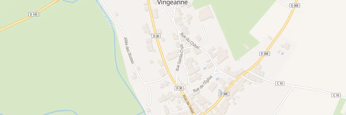 Plan du 6 Rue Sainte Croix (Montigny) à Montigny-Mornay-Villeneuve-sur-Vingeanne
