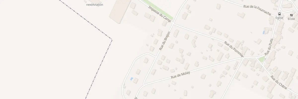 Plan du 16B Rue du Brejon à Gevry