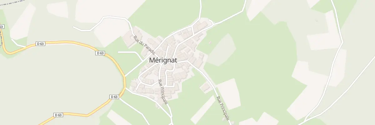 Plan du 330 Rue Principale à Mérignat