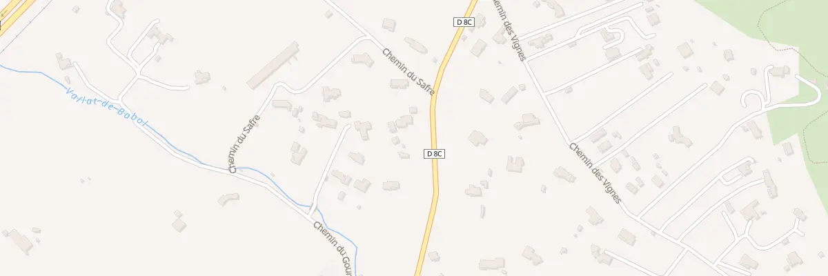 Plan du 981 Rte de Gardanne à Simiane-Collongue