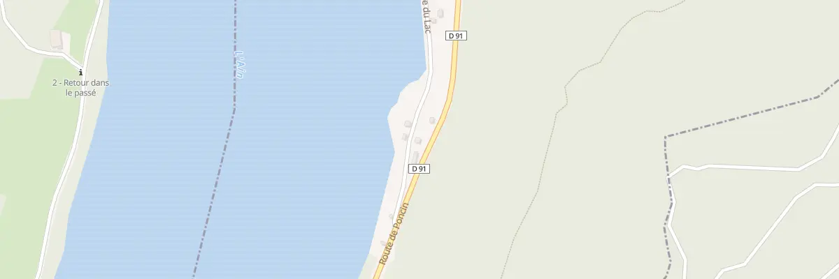 Plan du 5084 Entre Roche à Serrières-sur-Ain