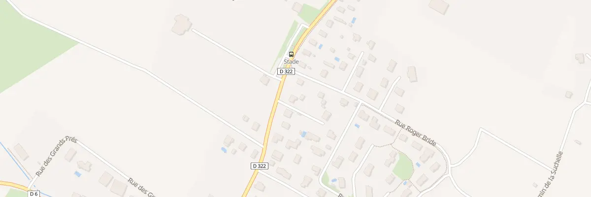 Plan du 16 Av de la Gare à Champvans