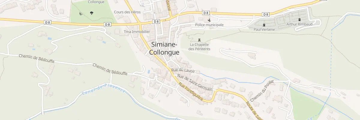 Plan du 21 Rue Haute à Simiane-Collongue