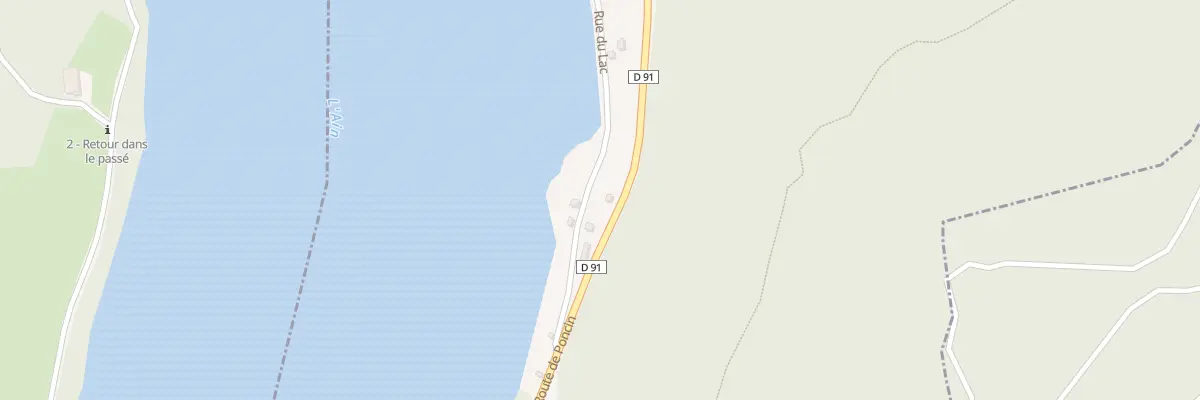 Plan du 1175 Rte du Lac à Serrières-sur-Ain