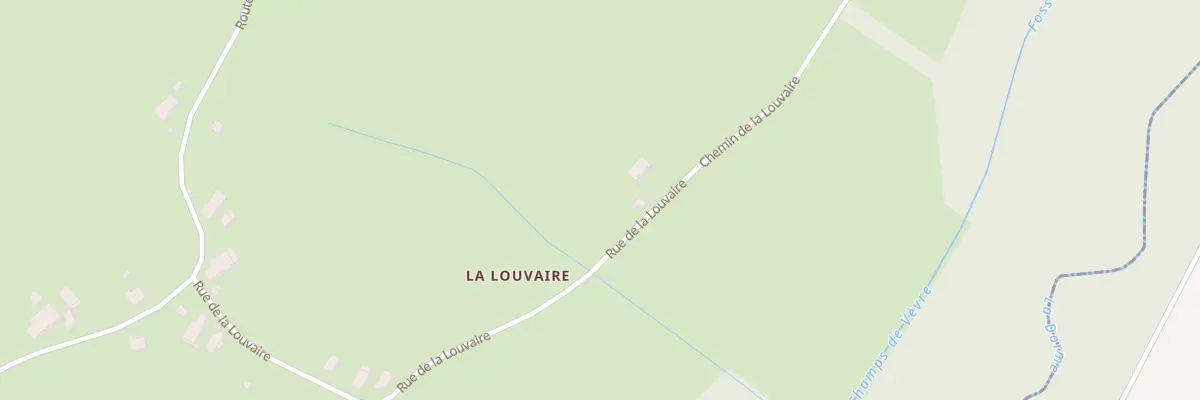 Plan du 5 Rue de la Louvaire à Rye