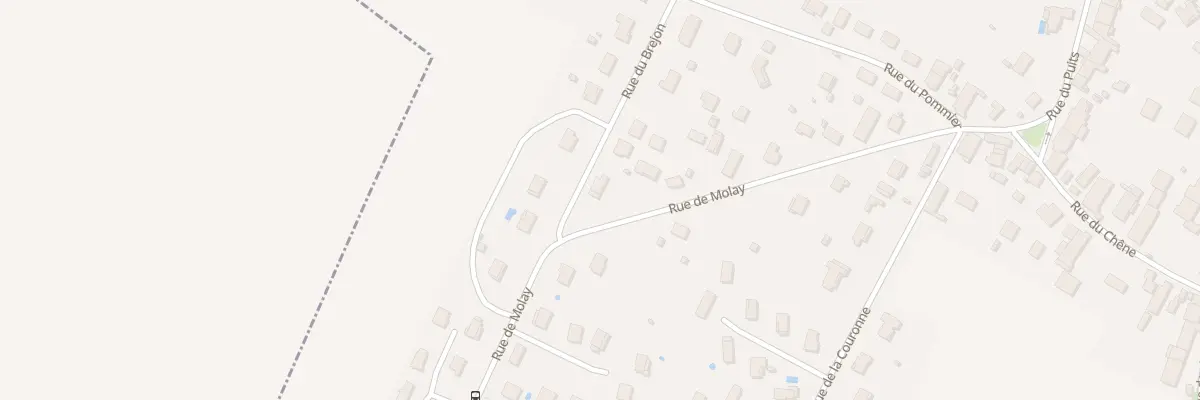 Plan du 16 Rue de Molay à Gevry