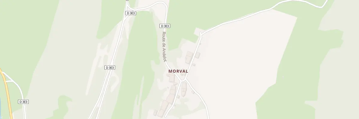 Plan du 56 Rue du Village d’En Haut à Andelot-Morval