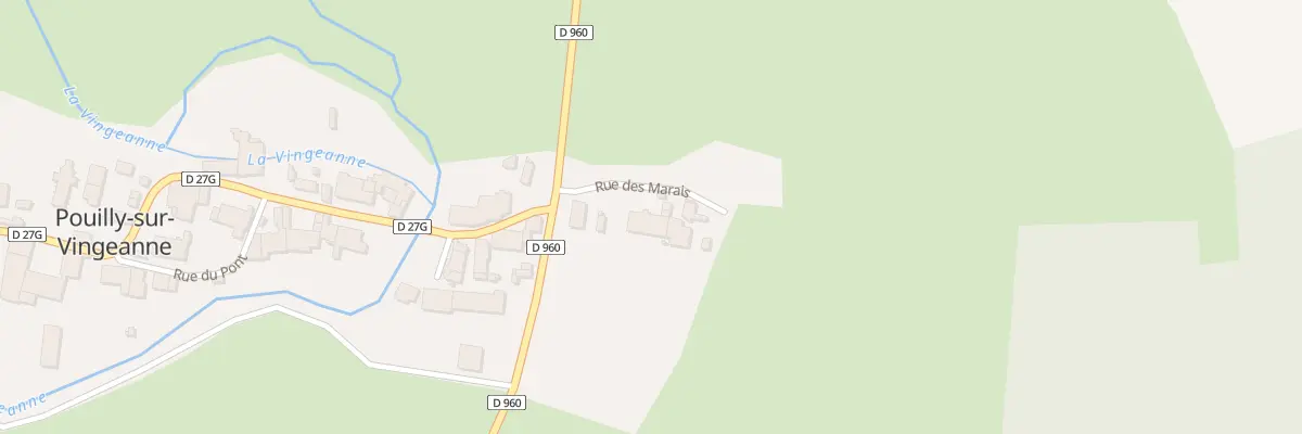 Plan du 3 Rue des Marais à Pouilly-sur-Vingeanne