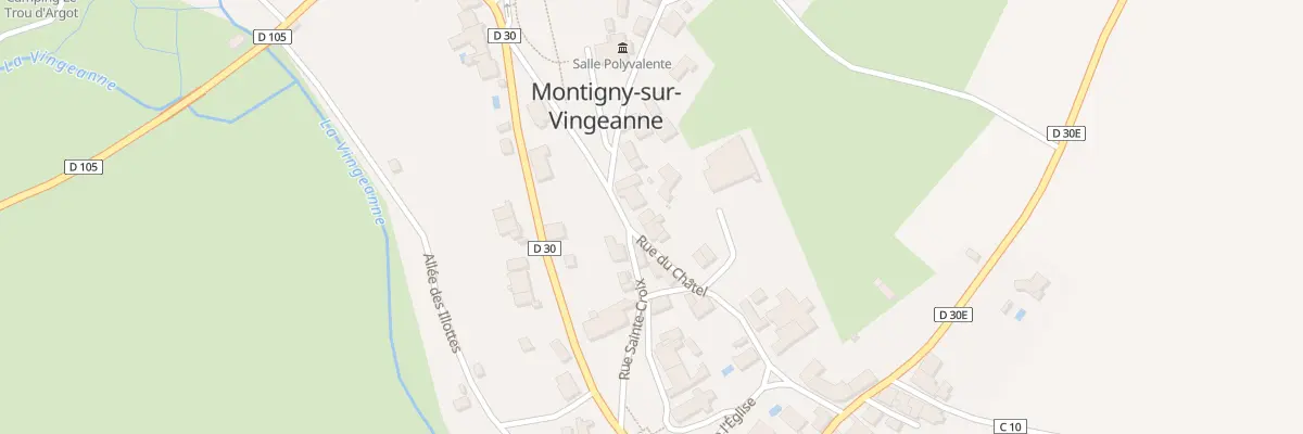 Plan du 5 Rue du Chatel (Montigny) à Montigny-Mornay-Villeneuve-sur-Vingeanne