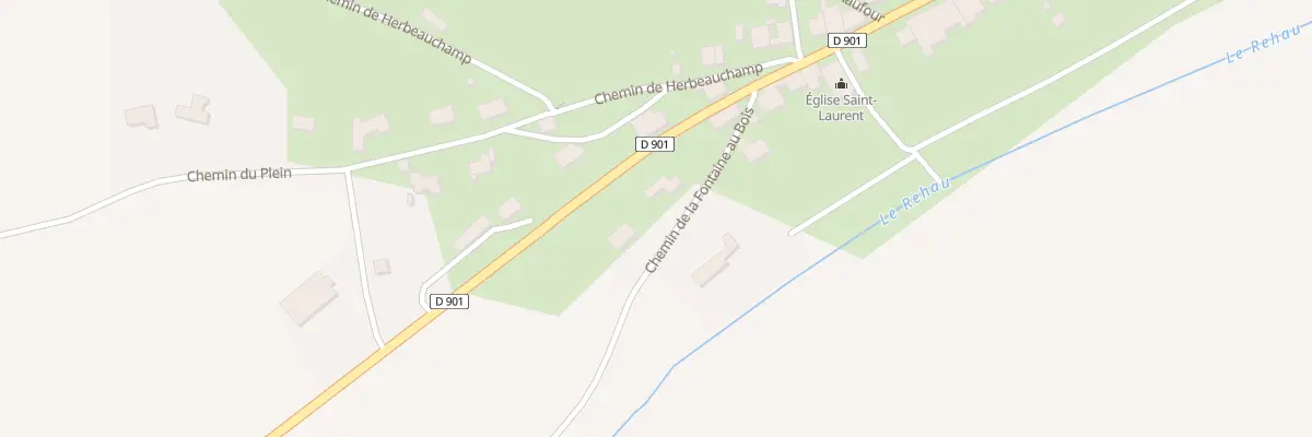 Plan du 1 Che de la Fontaine au Bois à Fresnes-au-Mont