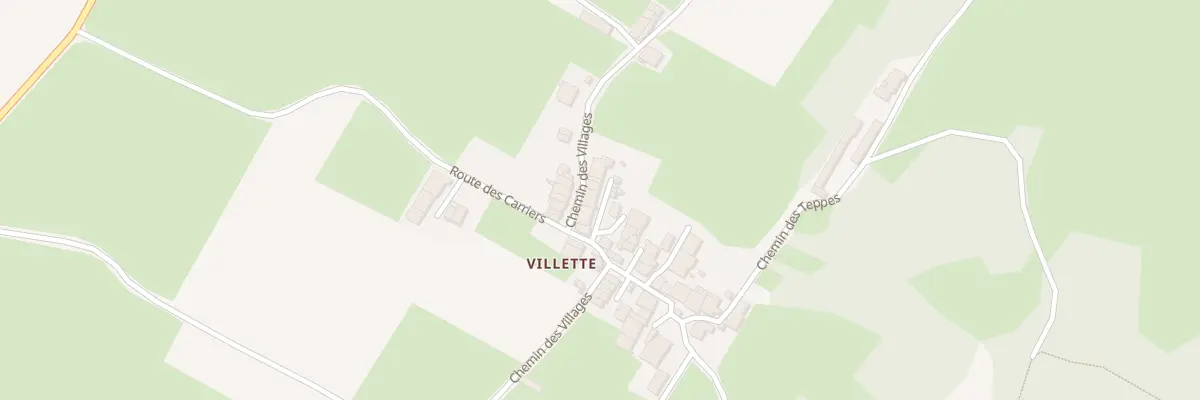 Plan de Rte des Villages à Hautecourt-Romanèche