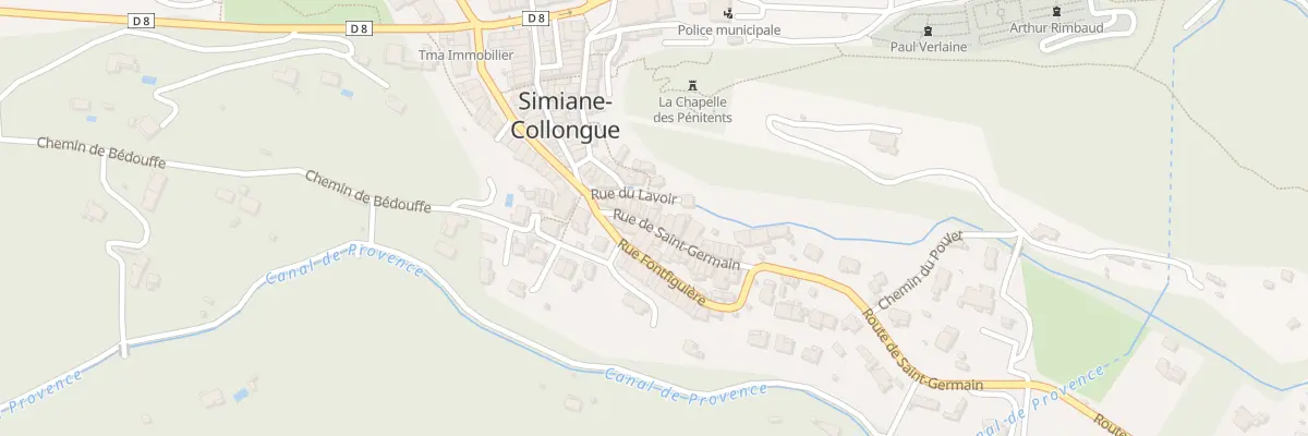 Plan du 17 Rue Saint Germain à Simiane-Collongue