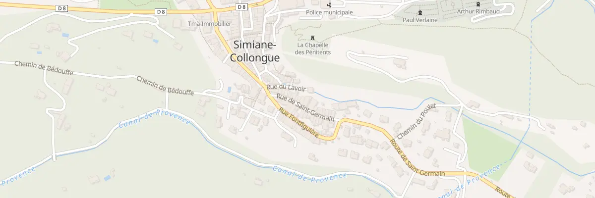 Plan du 19 Rue Saint Germain à Simiane-Collongue