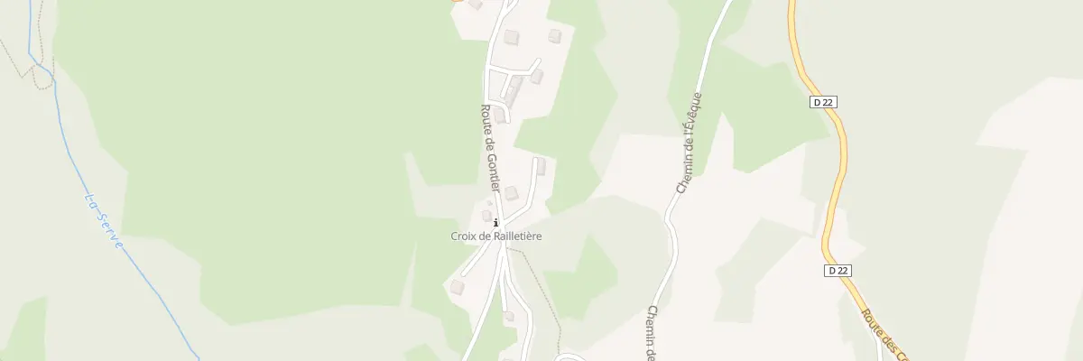 Plan du 335 Rte de Gontier à Malleval-en-Vercors