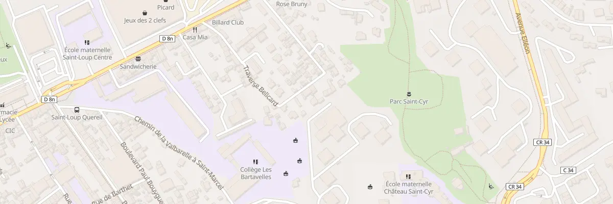 Plan du 39 Tsse Rose Bruny à Marseille 10e Arrondissement