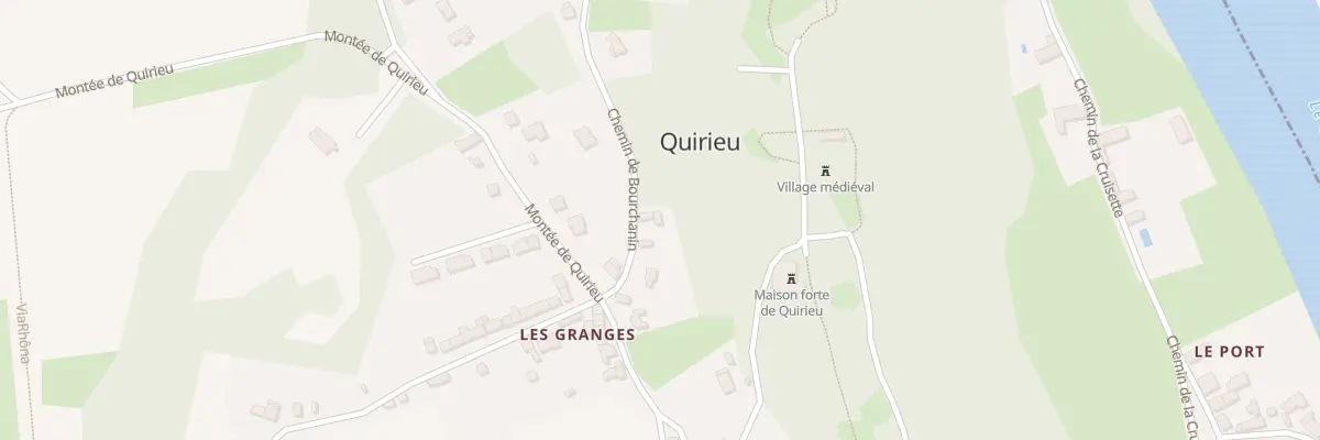 Plan du 58 Che de Bourchanin à Bouvesse-Quirieu