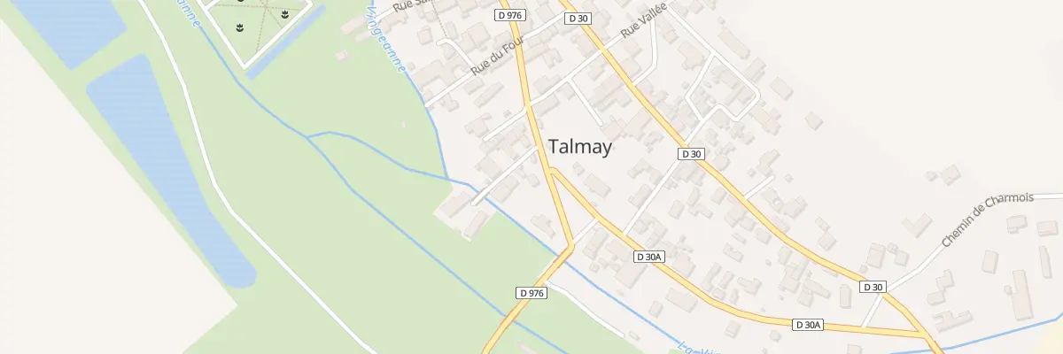 Plan du 22 Rue Saint-vallier à Talmay