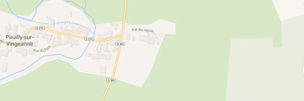 Plan du 5 Rue des Marais à Pouilly-sur-Vingeanne