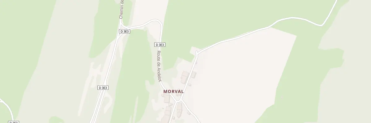 Plan du 72 Rue du Village d’En Haut à Andelot-Morval