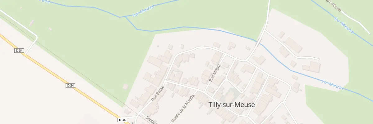 Plan du 18 Rue Basse à Tilly-sur-Meuse