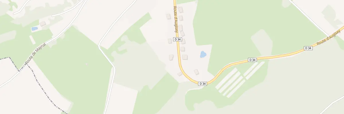 Plan du 30 Rte d’Augisey à Beaufort-Orbagna