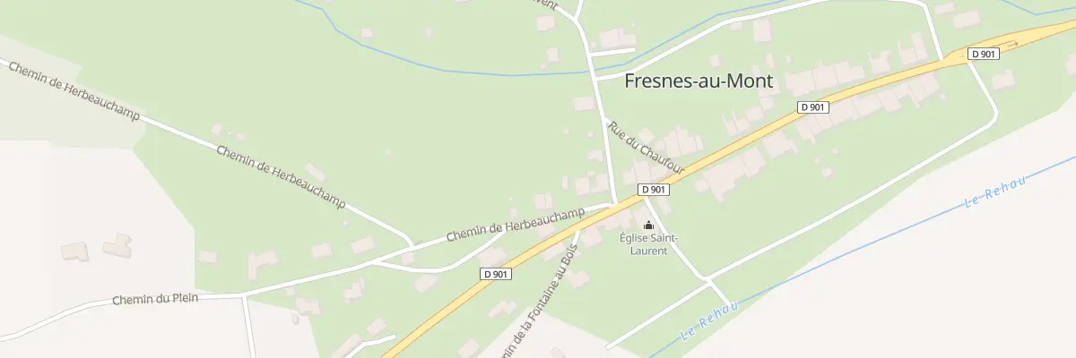 Plan du 6 Che de Herbeauchamp à Fresnes-au-Mont