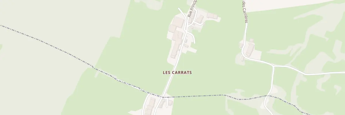 Plan du 4 Rue Principale les Carrats à Loisia