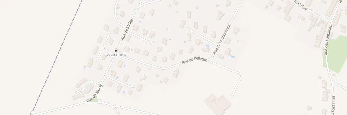 Plan du 9 Rue du Pelleton à Gevry