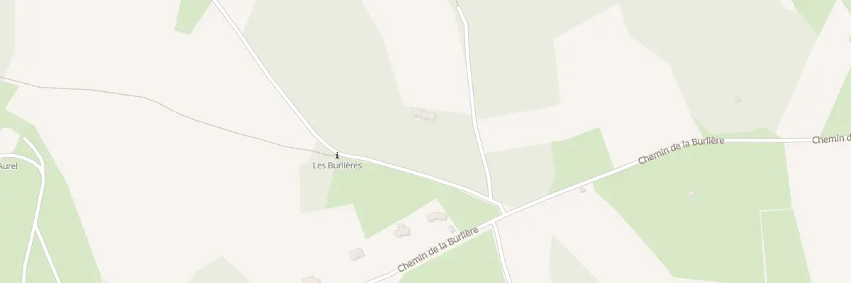 Plan du 501 Che de la Burlière à Aurel