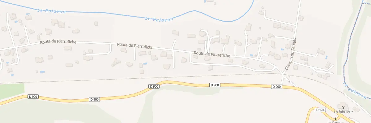 Plan de Pierre Fiche à Saignon