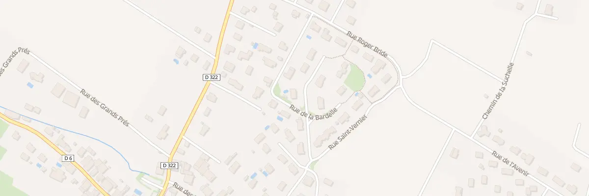 Plan du 9 Rue de la Bardelle à Champvans