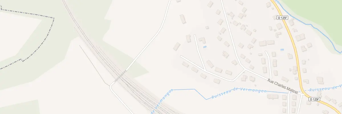 Plan du 11 Rue de Vermangon à Culmont