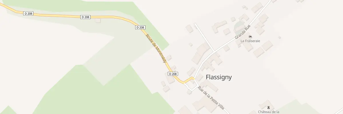 Plan du 4 Rte de Montmedy à Flassigny