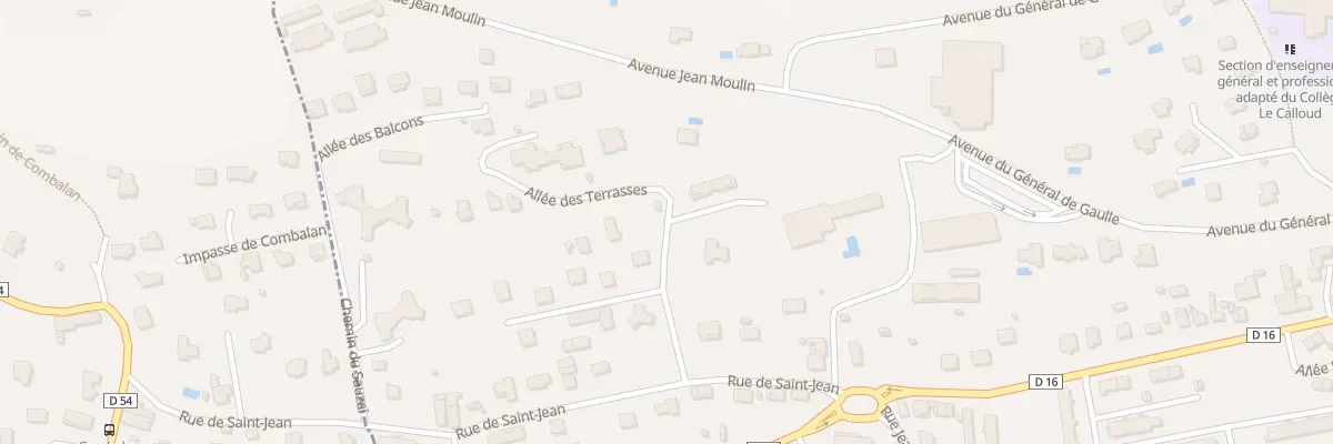 Plan du 72 All des Terrasses à La Tour-du-Pin