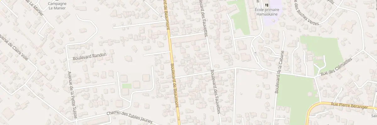 Plan du 62 Bd de Beaumont à Marseille 12e Arrondissement