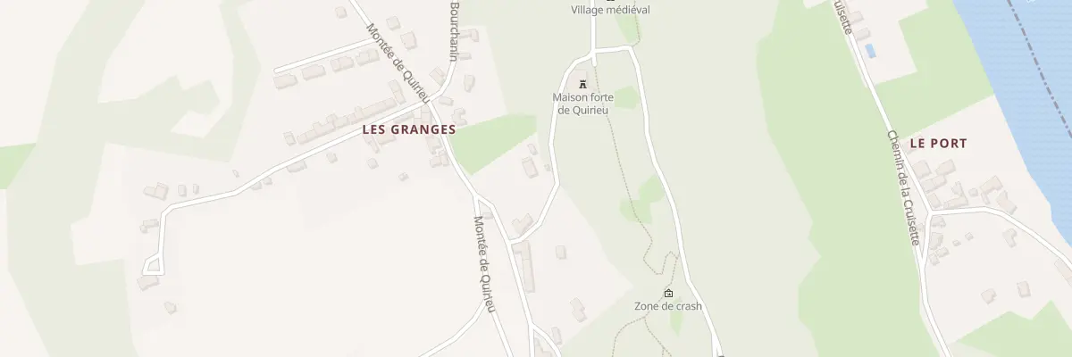 Plan du 50 Mte du Lavoir à Bouvesse-Quirieu