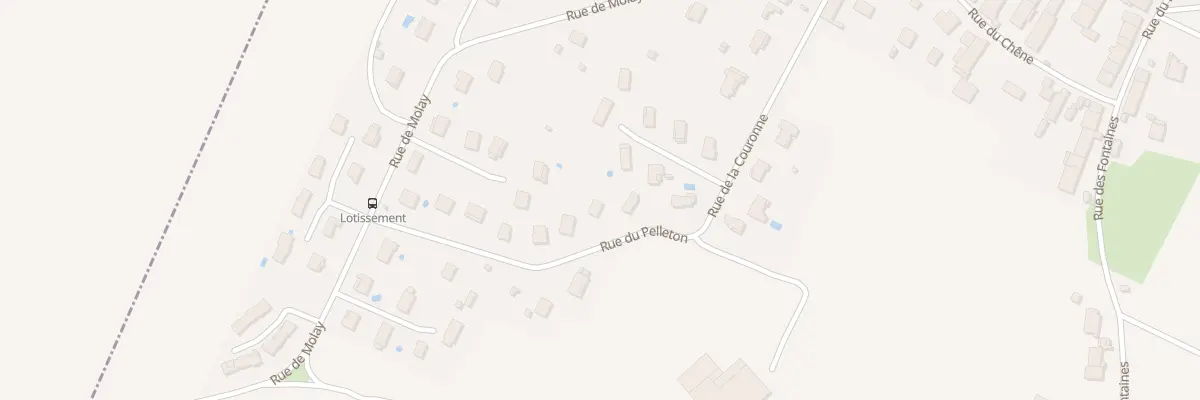 Plan du 11 Rue du Pelleton à Gevry