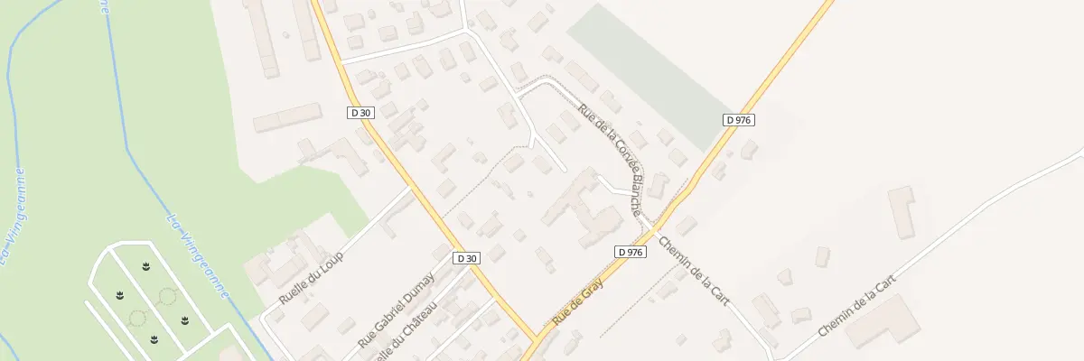 Plan du 16 Rue de la Corvée Blanche à Talmay