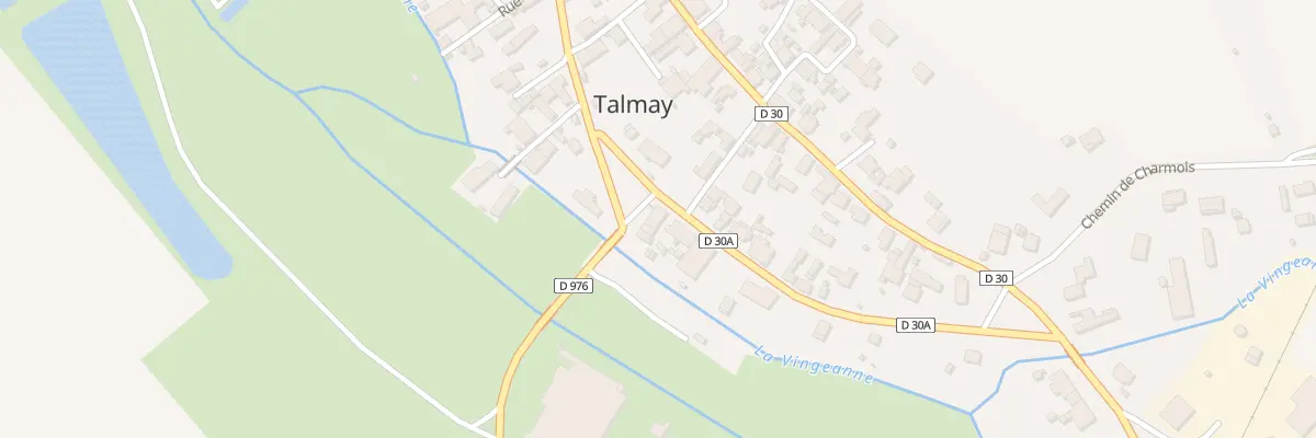 Plan du 4 Rue de la Gare à Talmay