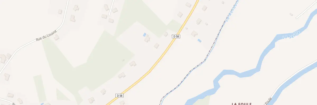 Plan du 73 Rue de la Bresse à Nance