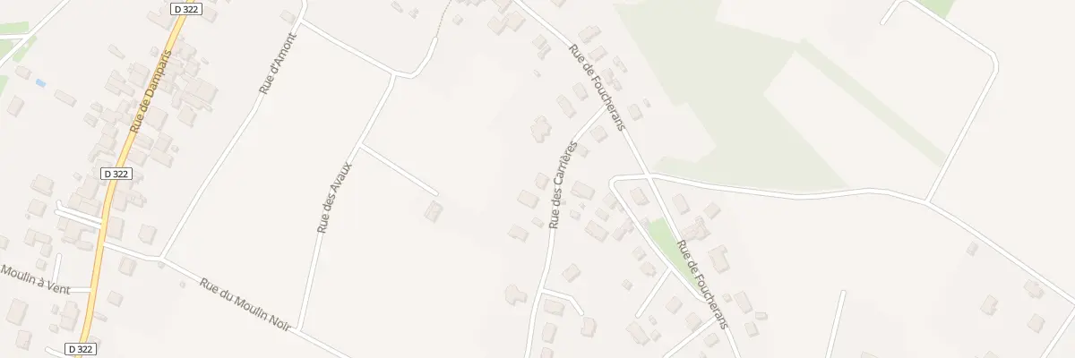 Plan du 2 Rue des Carrières à Champvans