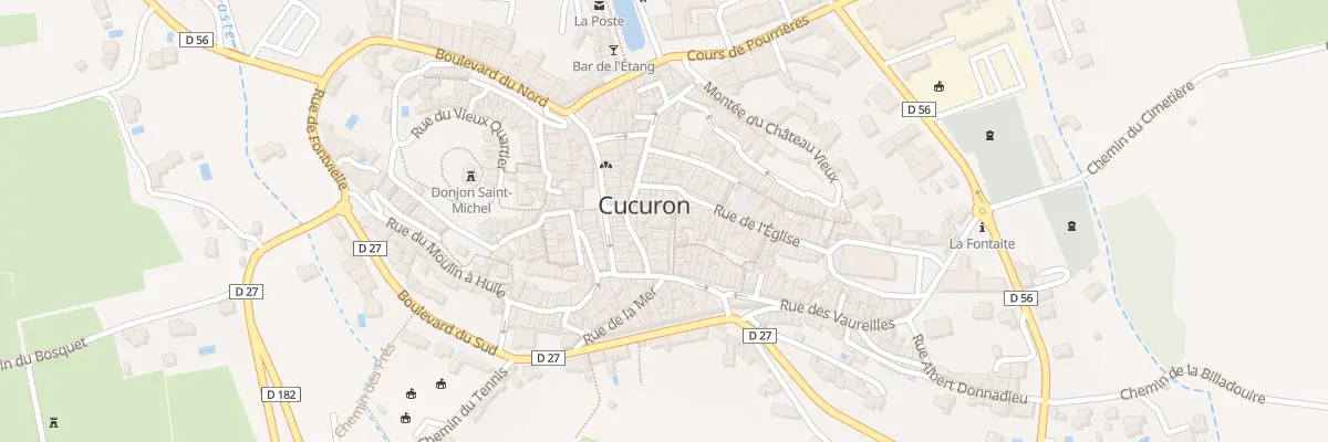 Plan du 38 Rue de l’Eglise à Cucuron