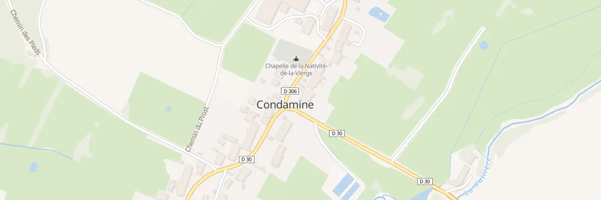 Plan du 397 Rue du Centre à Condamine