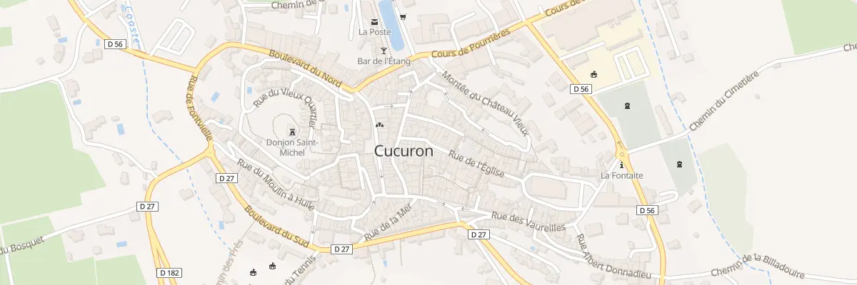 Plan du 5450 Rue de l’Eglise à Cucuron