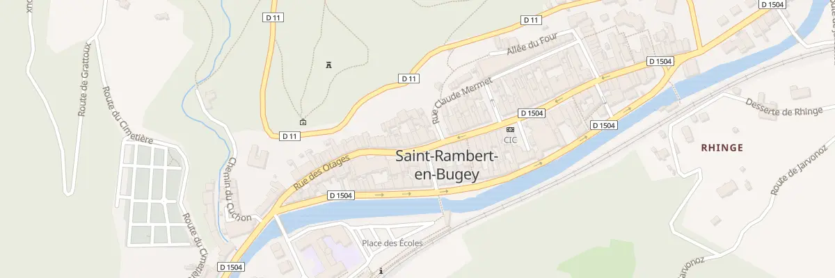 Plan du 73 Rue Doc Michel Temporal à Saint-Rambert-en-Bugey