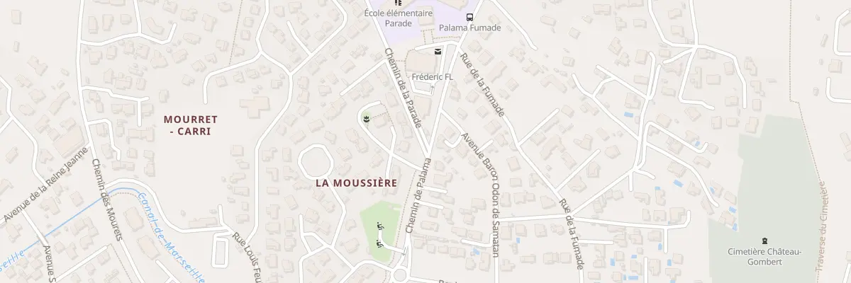 Plan du 66 Rue des chars à Marseille 13e Arrondissement